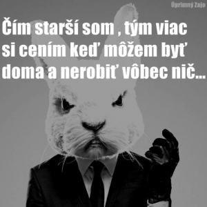 Čím starší som, tým viac si cením, že nemusím nič robiť