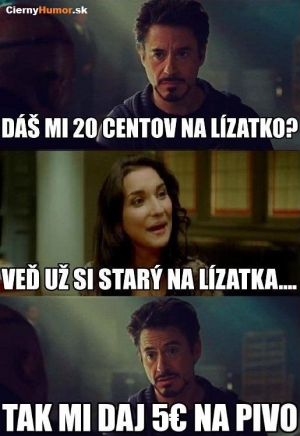 Daj mi 20 centov na lízatko